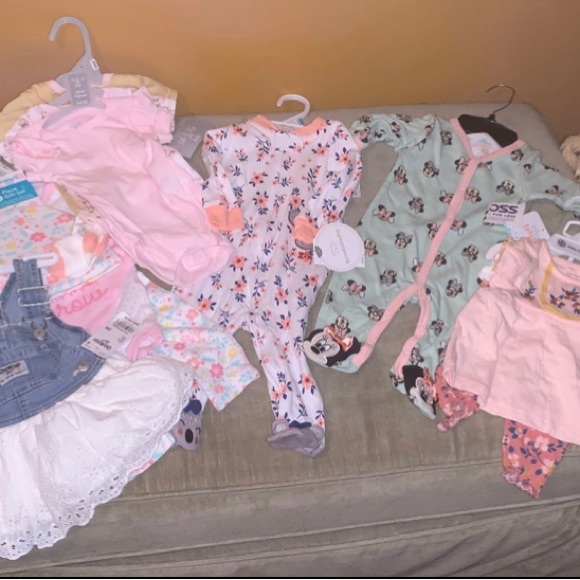 Brand New baby girl clothes size 3-6 months